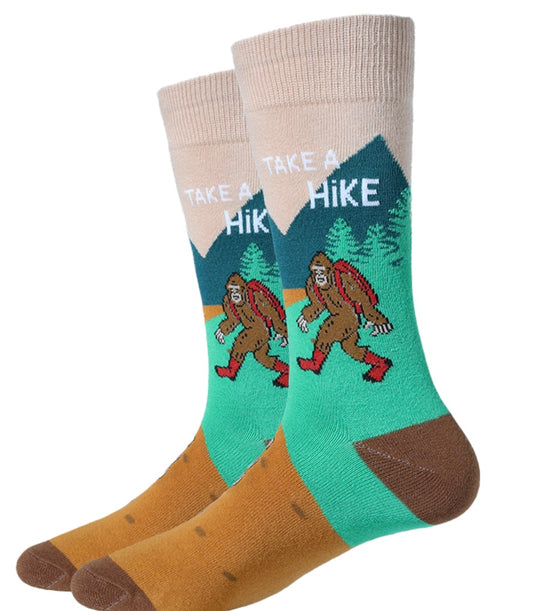 BIGFOOT TAKE A HIKE SOCKS