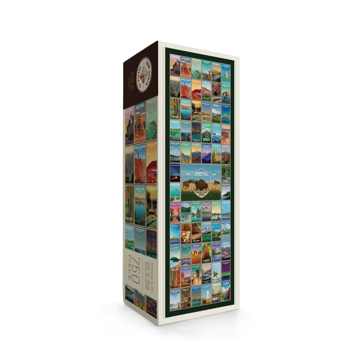 AMERICA'S NATIONAL PARKS - PANO 750 JIGSAW PUZZLE