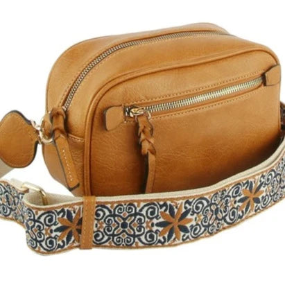 BOHO GUITAR STRAP CROSSBODY HANDBAG