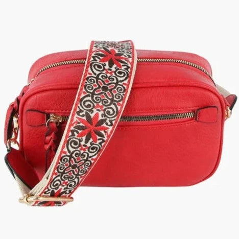 BOHO GUITAR STRAP CROSSBODY HANDBAG