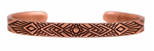 HANDCRAFTED PATHFINDER COPPER BRACELET by SERGIO LUB® - STYLE N121