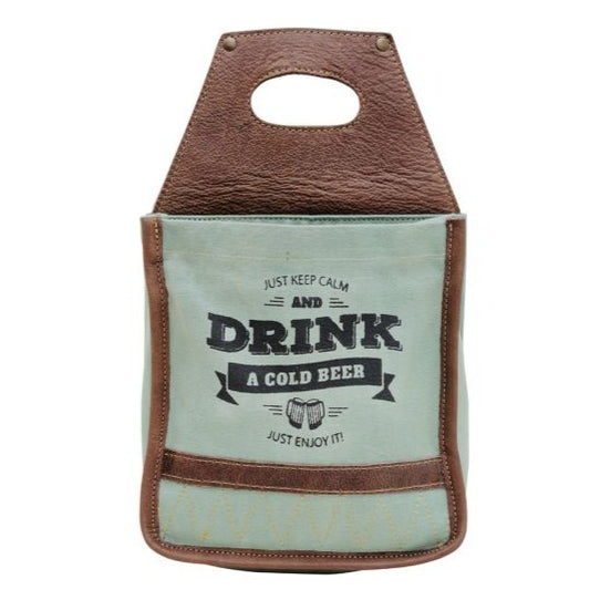 CHUG IT 6 PACK BEER CADDY by MYRA BAG