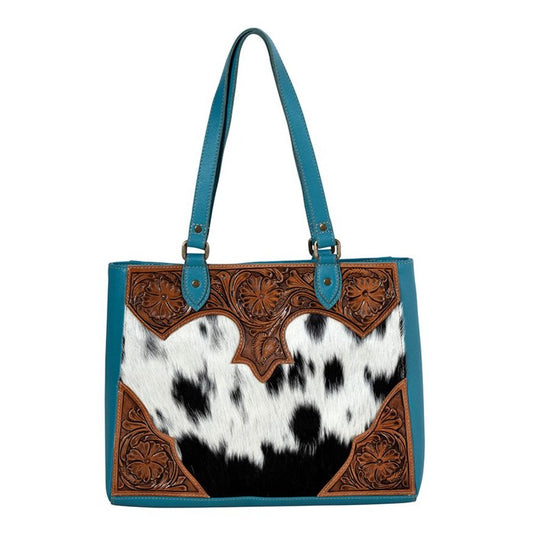 TOMLINSON TRAILS HAND-TOOLED HANDBAG by MYRA BAG®
