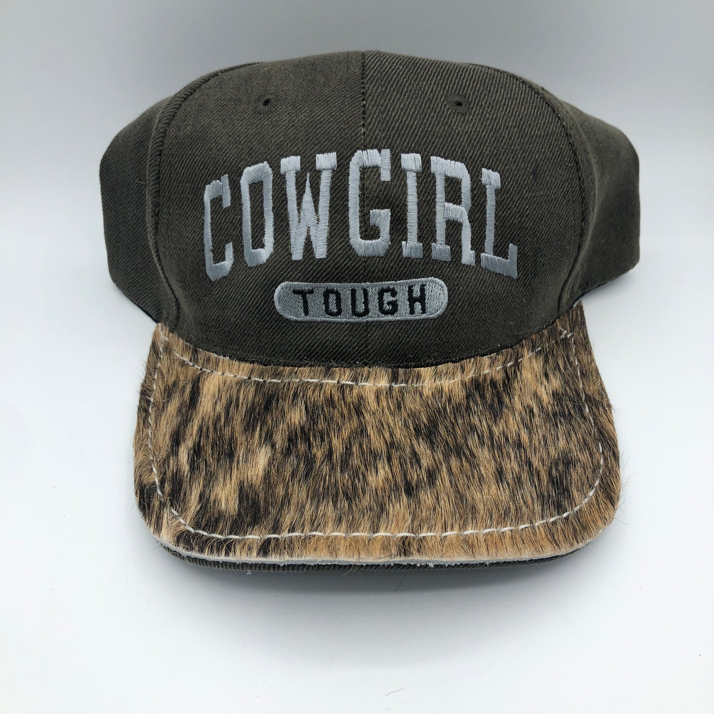 COWGIRL TOUGH COWHIDE BALL CAP COLLECTION