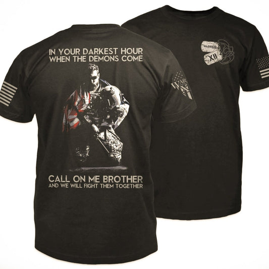 IN YOUR DARKEST HOUR T-SHIRT by WARRIOR XII®