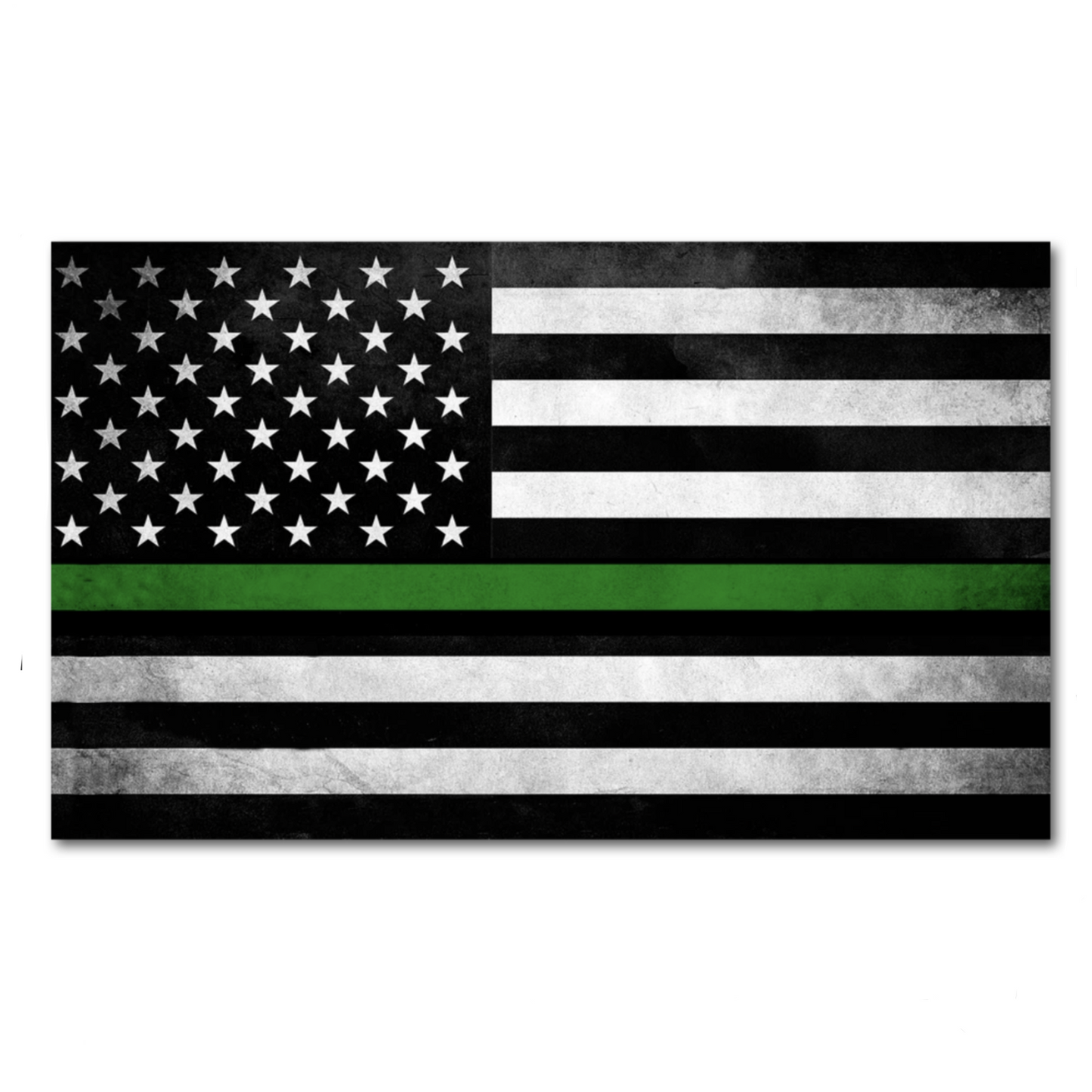 THIN GREEN LINE DECAL