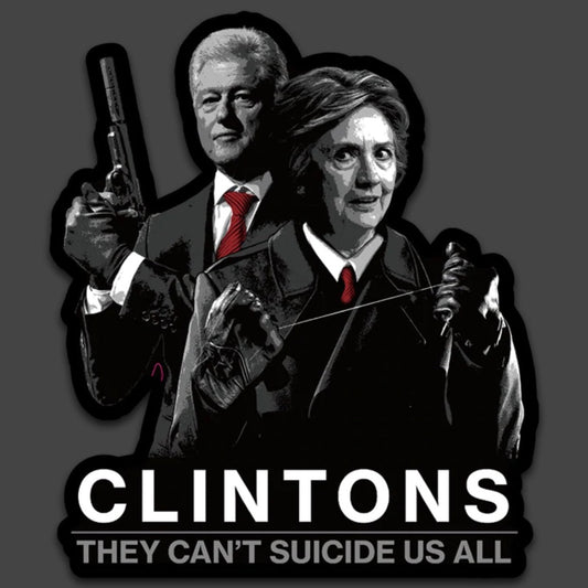 THEY CANT SUICIDE US ALL DECAL